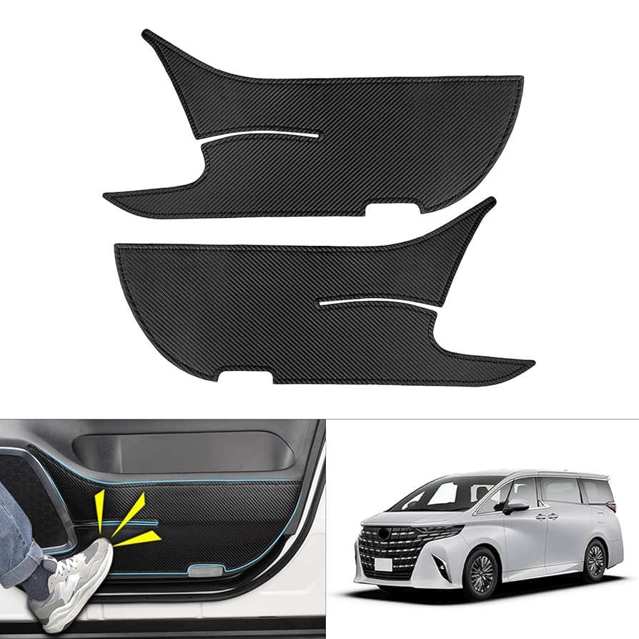 40ヴェルファイア フロントドアキックガード新品 ▽トヨタ アルファード40系 ヴェルファイア40系 ドアキック